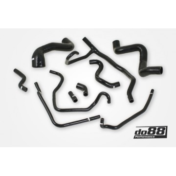 Porsche 968 Radiator hoses Black