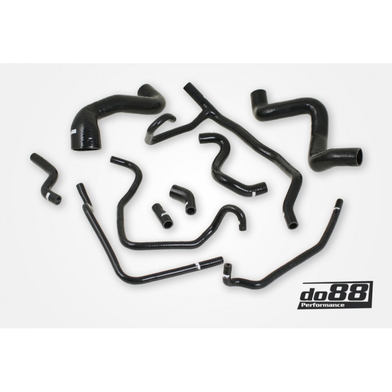 Porsche 968 Radiator hoses Black