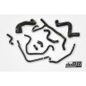 Porsche 968 Radiator hoses Black