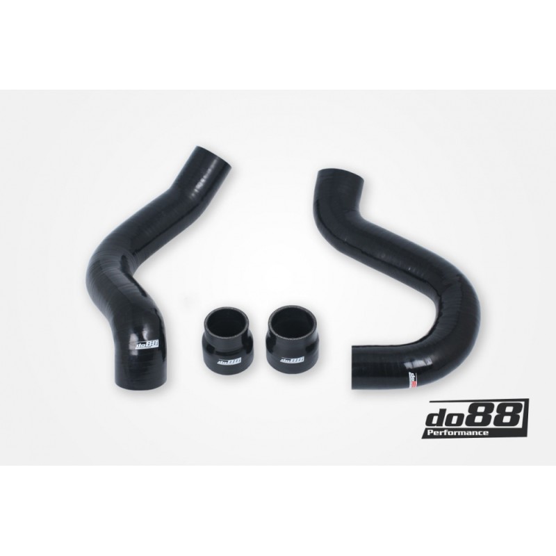 Volvo 740 760 780 940 960 D24 TIC Charge hoses Black