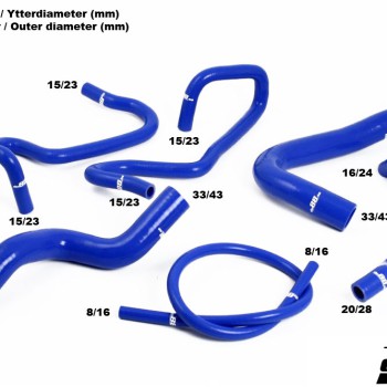 Volvo 960/SV90 Radiator hoses
