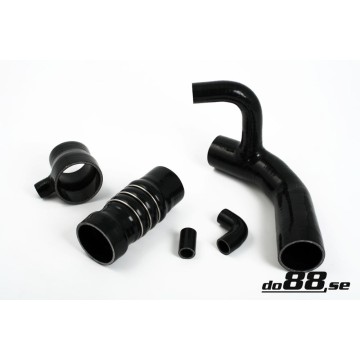 Audi Quattro 20v Charge hoses Svarta