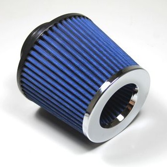 76mm I/D Rubber Neck Open Cone Air Filter