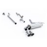 Audi Coupe UR Quattro 20V - Non-Resonated Downpipe-Back Exhaust System - Polished