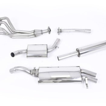 VW Golf GTI Mk2 8V - Full Exhaust System with OE-Style Tips