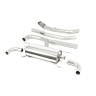 Alfa Romeo Giulia 2.0T Veloce - Non-Valved & Non-Resonated (Louder) Cat-Back Exhaust System - Uses OE Trims - Non-Valved - Non-Resonated