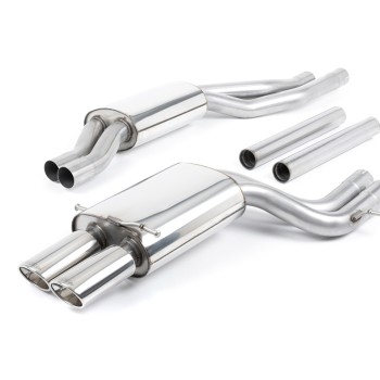 Audi RS4 B5 V6 Avant/S4 B5 Quattro - Resonated Cat-Back Exhaust System