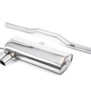 Audi S3 8L - Non-Resonated (Louder) Cat-Back Exhaust System with Polished Trims