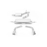 Audi TT MK2 3.2 Quattro - Resonated (Quieter) Cat-Back Exhaust System with Dual 100mm JET Trims - Jet