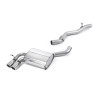 Audi S3 8P Sportback - Non-Resonated (Louder) Cat-Back Exhaust System with Polished Trims