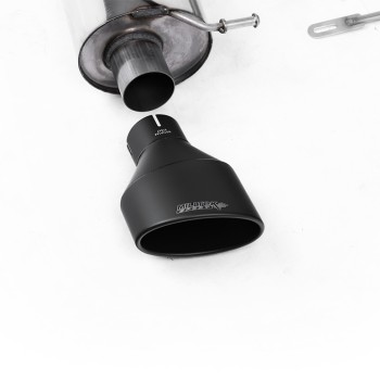 Audi RS6 C5 - Resonated (Quieter) Cat-Back Exhaust System with Cerakote Black Trims - Cerakote Black