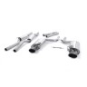 Audi RS4 B7 - Valved & Resonated Cat-Back Exhaust System with Satin Black Sheen Tips - Cerakote Black
