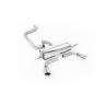 Audi TT MK2 2.0 2WD - Cat-Back Exhaust System with Dual GT100 Trims (For 3.2 V6 Valance) - GT
