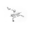 Audi TT MK2 3.2 Quattro - Resonated (Quieter) Cat-Back Exhaust System with Dual Polished GT100 Trims - GT