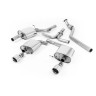 Audi A5 2.0 TFSI - Cat-Back Exhaust System with Polished Dual Outlet Trims - Polished