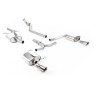 Audi A4 2.0 B8 S line (Manual) - Resonated (Quieter) GPF/OPF Back System with Dual Outlet Polished Trims - Polished - Dual