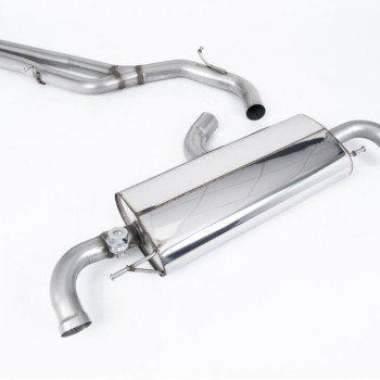 Audi TTRS MK2 2.5L - Non-Resonated (Louder) Racing Cat-Back Exhaust System - Uses OE Trims