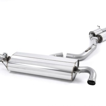 Audi TTRS MK2 2.5L - Resonated (Quieter) Racing Cat-Back Exhaust System - Uses OE Trims