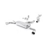 Audi TT MK2 3.2 Quattro - Non-Resonated (Louder) Cat-Back Exhaust System with Dual Polished GT100 Trims - GT