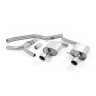 Audi A5 3.0 TDI - Cat-Back Exhaust System with Dual Outlet Polished GT100 Trims - Polished