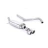 Audi A1 1.4 TFSI - Non-Resonated (Louder) Cat-Back Exhaust System with Polished Trims - Polished