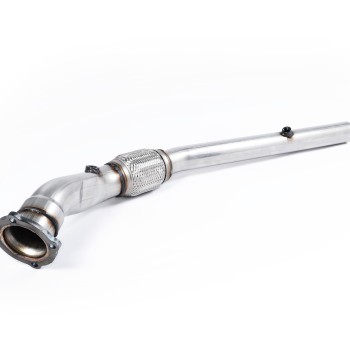 Large Bore Downpipe with Catalyst Delete (For Milltek Cat-Back) (Audi/Seat/Skoda/VW) - Milltek Cat-Back