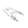 Audi S4 B6 - Non-Resonated (Louder) Cat-Back Exhaust System with GT100 Trims - Polished - GT