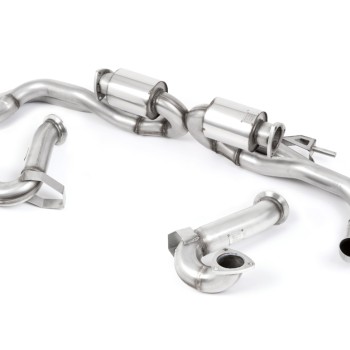 Audi R8 V10 5.2 (2009 - 2012) - Supercup Cat-Back Exhaust System - Uses OE Trims