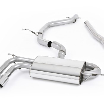 Audi A3/Seat Leon 2.0 TDI - DPF-Back Exhaust System with Polished Trims