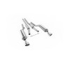 Audi RS6 C5 - Resonated (Quieter) Cat-Back Exhaust System with Polished Trims - Polished