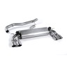 Audi S3 8V.2 - Non-Resonated (Louder) Cat-Back Exhaust System with Quad Oval Polished Trims - Polished - Oval (Jet)