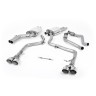 Audi S5 B8.5 Coupe/Cabriolet - Non-Resonated (Louder) Cat-Back Exhaust System with Polished Quad Outlet Trims - Polished