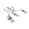 Audi SQ5 Supercharged - Cat-Back Exhaust System with Quad Titanium Trims - Brushed Titanium