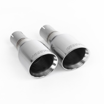 Audi A4 2.0 B7 Quattro/DTM - Non-Resonated (Louder) Cat-Back Exhaust System with GT100 Trims (For Manual Models) - GT