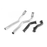 Large Bore Downpipes with Catalyst Bypass Pipes For Milltek Cat-Back (Audi C7 RS6/RS7/S6/S7) - Milltek Cat-Back
