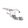 Audi RS3 8P Sportback S Tronic - Cat-Back Exhaust System with Titanium Trims - Brushed Titanium