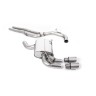 Audi RS3 8P Sportback S Tronic - Non-Resonated (Louder) Cat-Back Exhaust System with Titanium Trims - Brushed Titanium