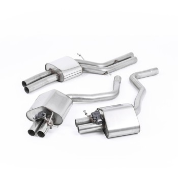 Audi RS6 C7 - Road+ Cat-Back Exhaust System - Fits OE Tips