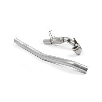 Audi TTS MK3 Non GPF models - Large Bore Downpipe with Catalyst Delete (For Milltek Cat-Back) - Milltek Cat-Back