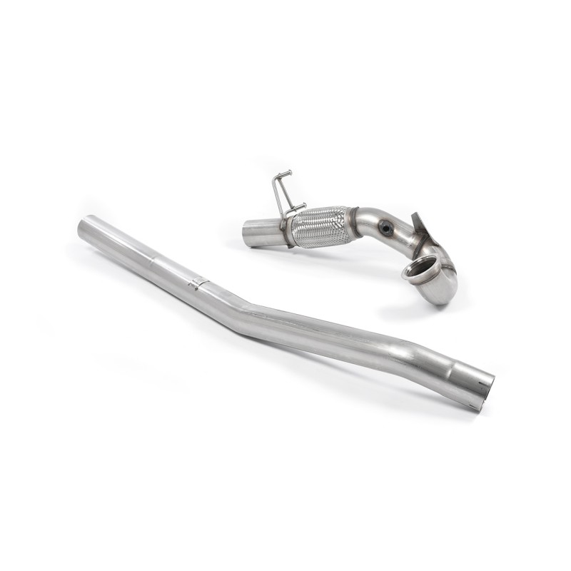 Audi TTS MK3 Non GPF models - Large Bore Downpipe with Catalyst Delete (For Milltek Cat-Back) - Milltek Cat-Back