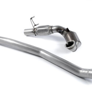 Audi TTS MK3 Non GPF models - Large Bore Downpipe with Hi-Flow Sports Catalyst (For Milltek Cat-Back) - Milltek Cat-Back