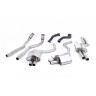 Audi RS6/RS7 C7 - Resonated (Quieter) Complete Exhaust System with Catalyst Bypass - Uses OE Trims