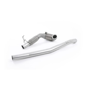 Audi TTS MK3 Non GPF models - Stainless Steel Cast Downpipe with Race Cat (For Milltek Cat-Back) - Milltek Cat-Back