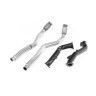 Large Bore Downpipes with Catalyst Bypass Pipes For OE Cat-Back (Audi C7 RS6/RS7/S6/S7) - OE Cat-Back