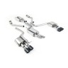 Audi SQ5 Supercharged - Cat-Back Exhaust System with Quad Carbon JET-100 Trims - Carbon Fibre