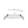 Audi TTRS MK3 Quattro - Non-Resonated (Louder) Cat-Back Exhaust System with Polished Oval Trims - Polished