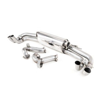 Audi R8 V10 5.2L Plus (2016 - 2019) - Valved Cat-Back Exhaust System - Uses OE Trims