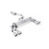 Audi S3 8V.2 - Resonated (Quieter) GPF/OPF-Back Exhaust System with Quad Round Polished Tips - Polished - GT