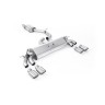 Audi S3 8V.2 - Resonated (Quieter) GPF/OPF-Back Exhaust System with Quad Oval Polished Tips - Polished - Oval (Jet)