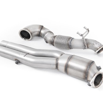 Large Bore Downpipe with Hi-Flow Sports Catalyst (Audi RS3 8V+8Y/RSQ3/TTRS MK3)